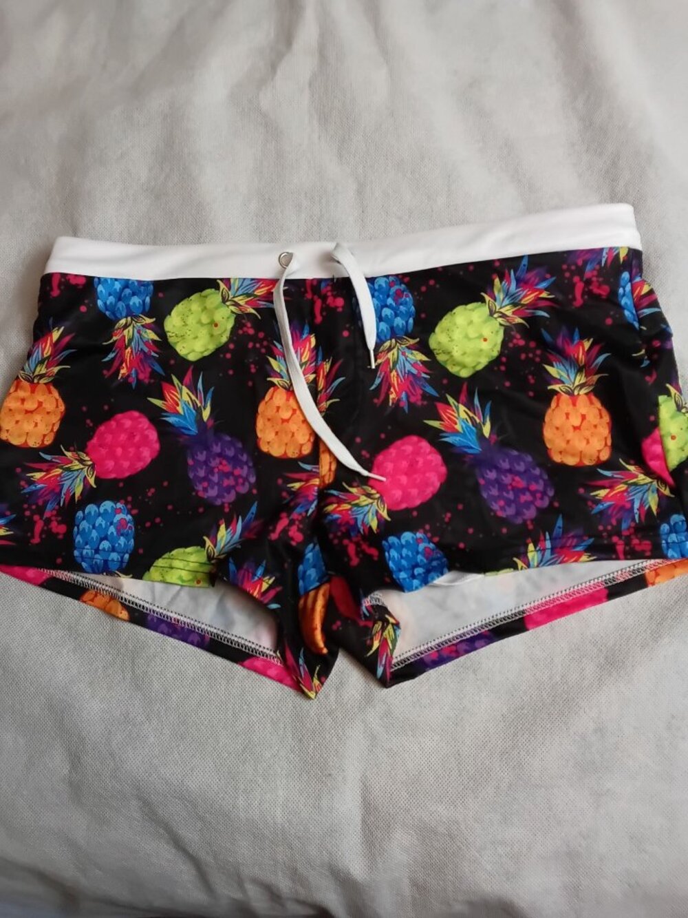 Pineapples AOP Swim Boxer Briefs XXL New with Tag Beach Vacation